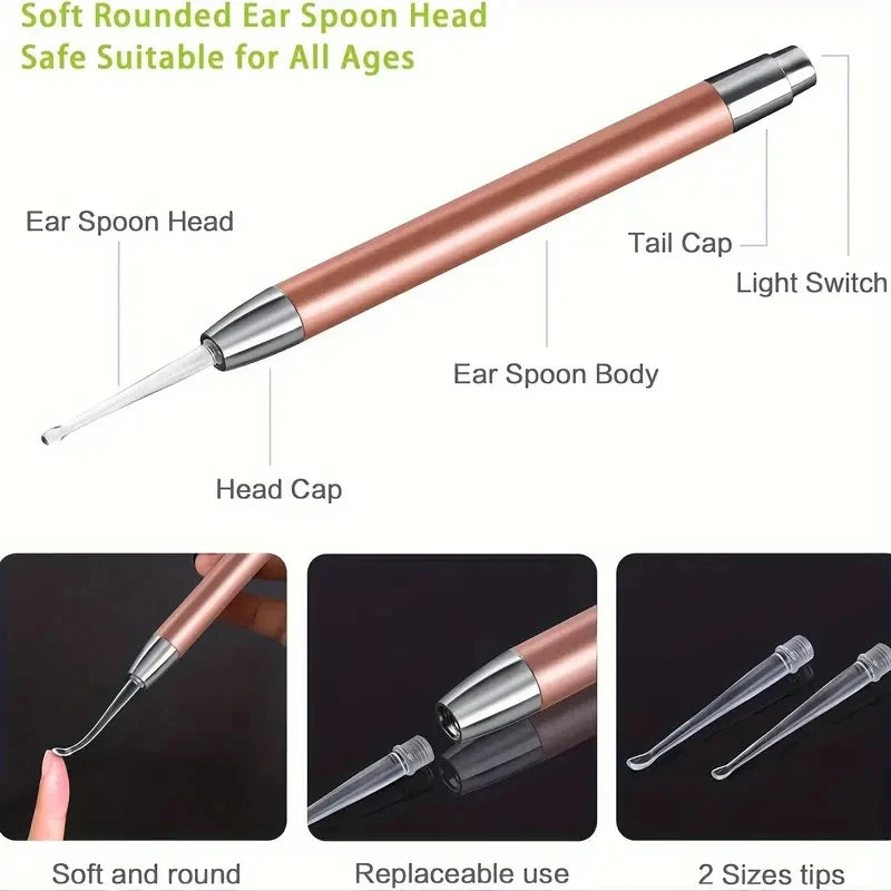 Sonde auriculaire à LED